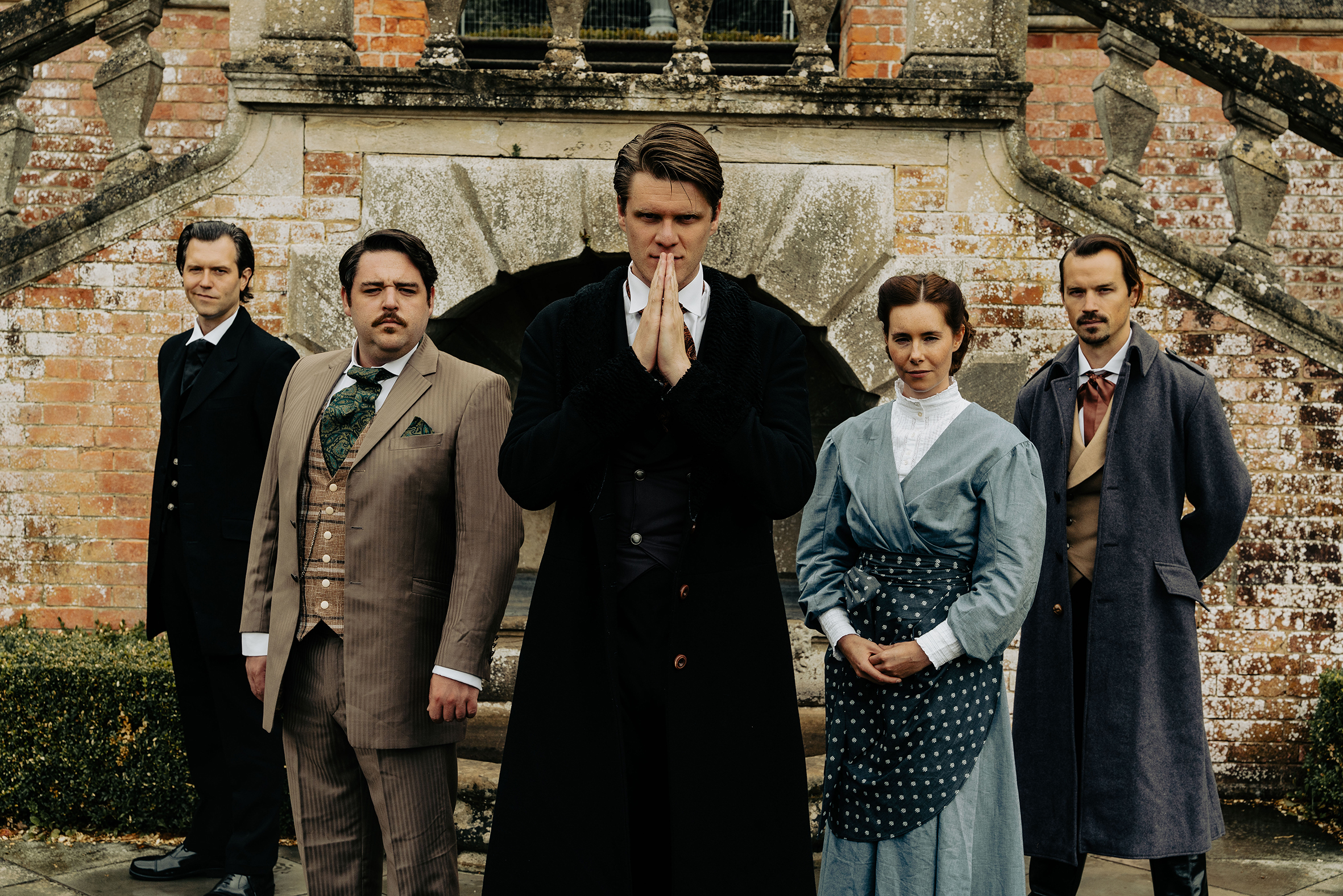 Sherlock Holmes The Valley of Fear stage show cast photo
